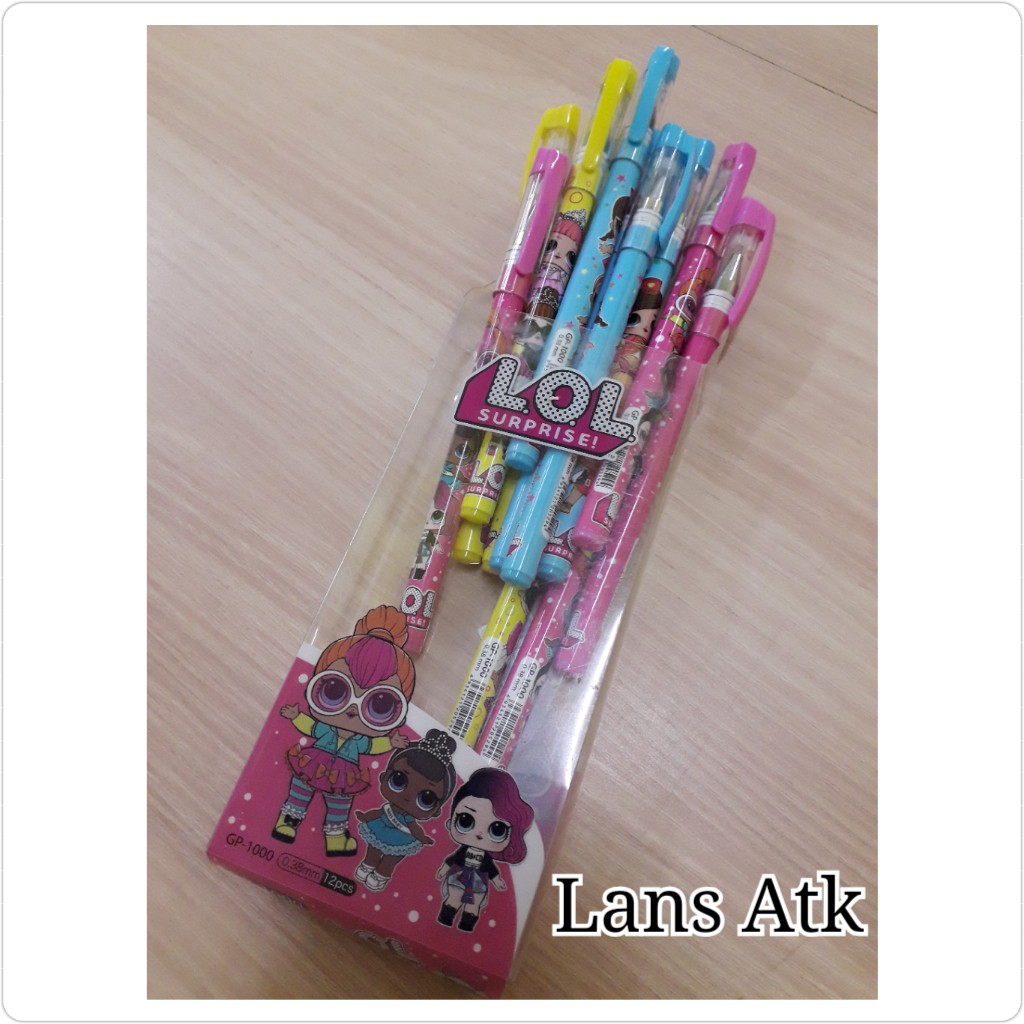 

Pulpen / Ballpoint Gel LOL SURPRISE GP-1000