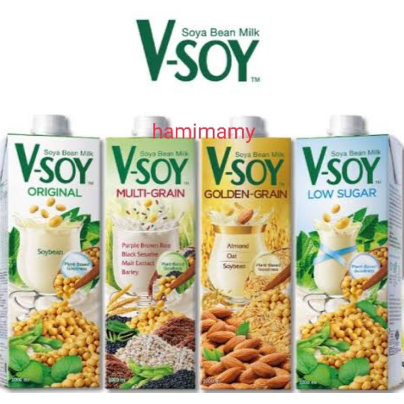 Vsoy V soy multigrain golden grain original low sugar