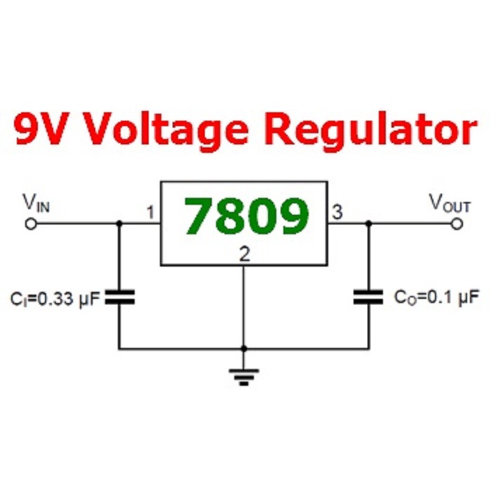 [HAEBOT] IC Regulator 9V 7809 L7809 LM7809 Power Penstabil Tegangan Voltase Elektronika Arduinoo TO 220 Pengatur Integrated Circuit