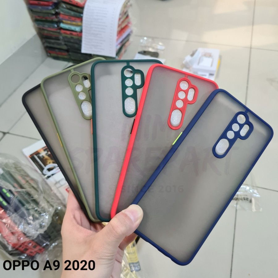 OPPO A9 2020 A5 2020 Case Dove Matte Mychoice Transparan Slim Fuze Macaron