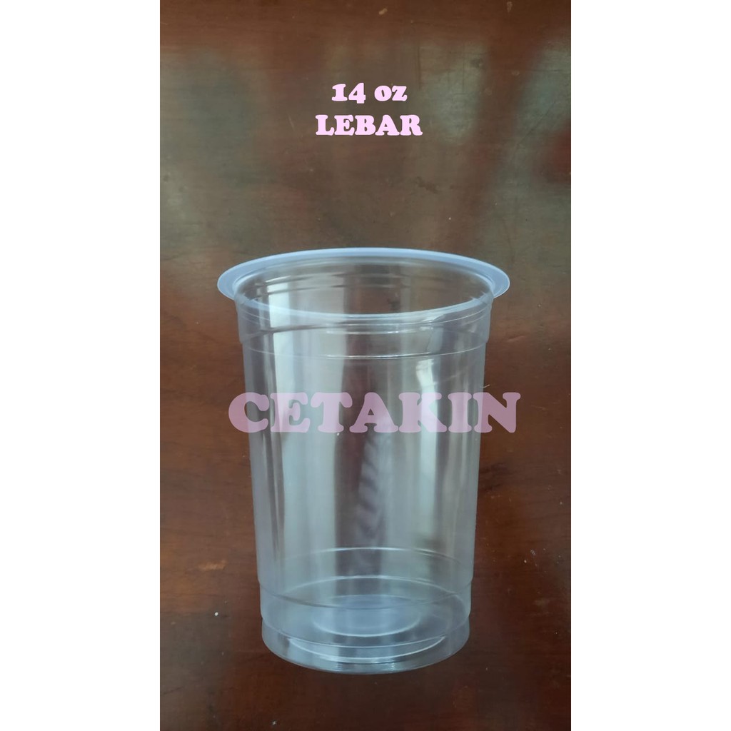 cup gelas starindo 14 oz lebar 7gr 1 roll isi 50pcs