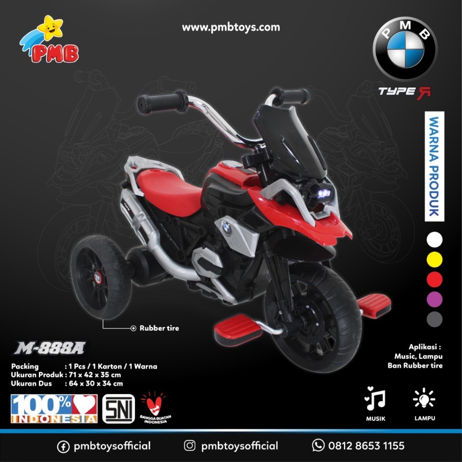 MAINAN MOTOR AKI PMB M 788 888 888 A K611C K612C K613C K615C RAID VESPA SCOOPY PCX CBR 150 RR HONDA M788 M888 M888 A M888A K 611 C K611 C K 611C K 612 C K612 C K 612C K613 C K 613C K615 C K 615C