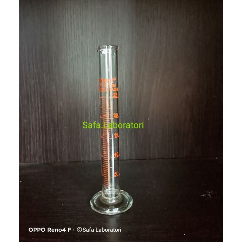 Jual Gelas Ukur 25ml Measuring Cylinder 25ml Pyrex Shopee Indonesia 1586