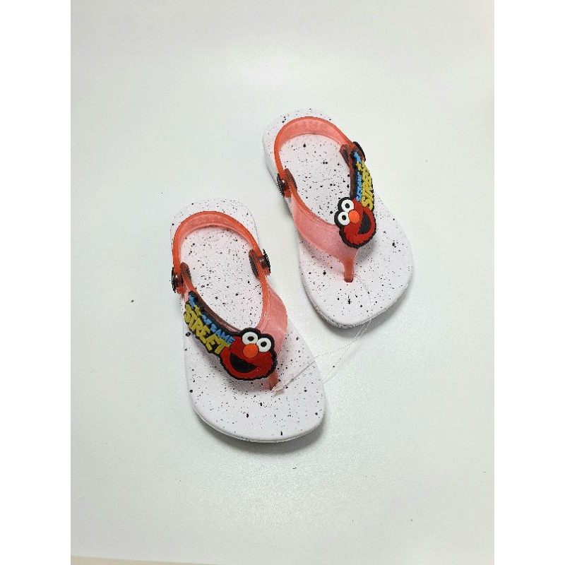 SANDAL JEPIT ANAK PEREMPUAN DULUX 330E ELMO TALI BELAKANG KARET