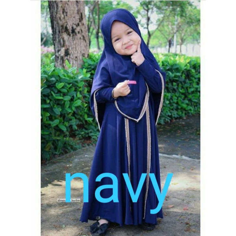 1 x Gamis aasiyah kids