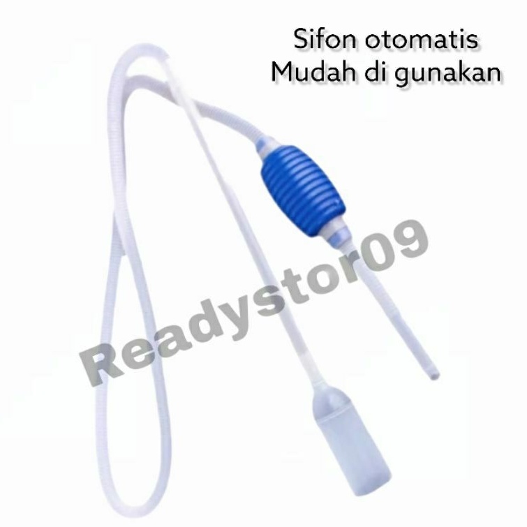 Cleaner pump shipon otomatis murah alat penguras kuras penyedot sedot air aquarium sifon