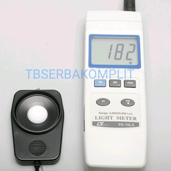 Lutron YK-10LX Digital Lux Light Meter up to 20.000 Lux YK10LX Alat