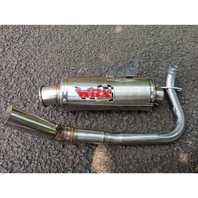 (FULL BASS) KNALPOT WRX BULAT CINCIN (INLET 38/50) BEAT MIO VARIO AEROX SCOOPY NMAX PCX ADV LEXI DLL