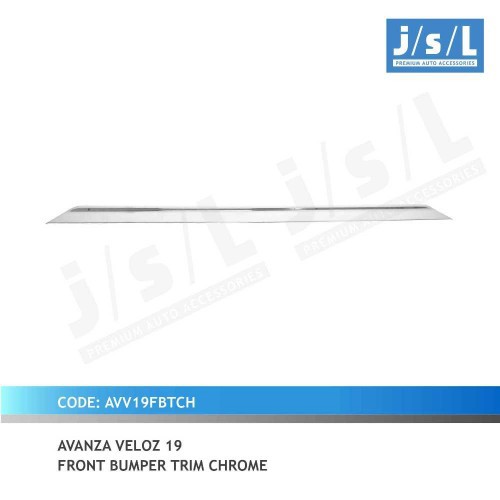 List Bumper Depan Avanza Veloz 2019 Chrome