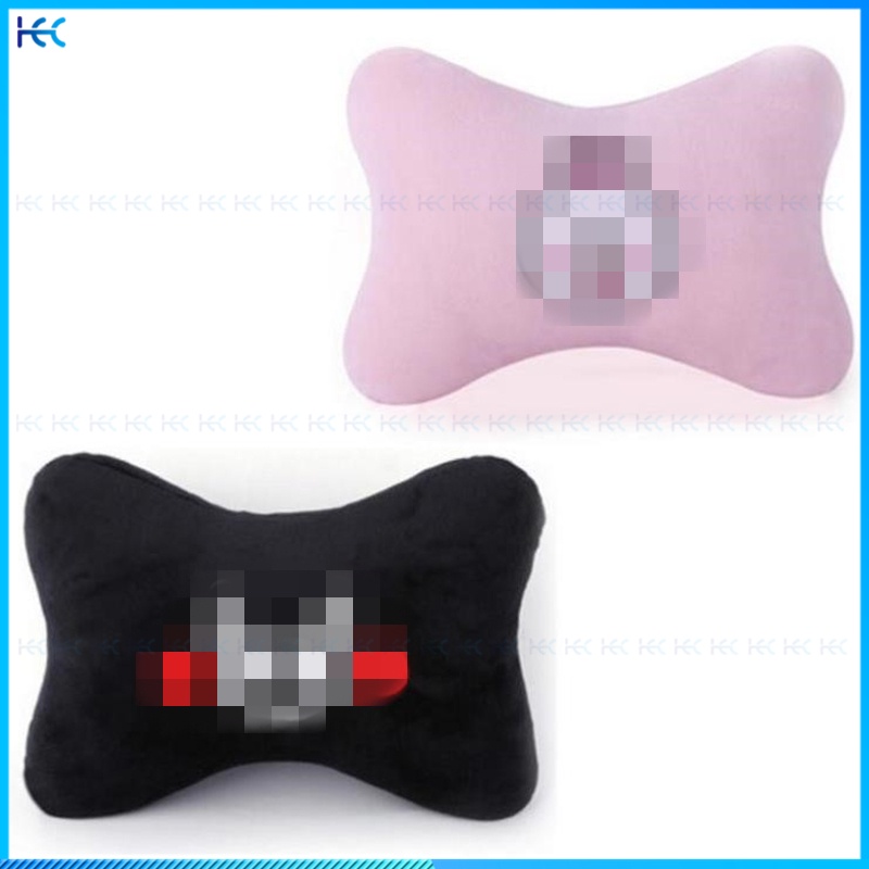 1pc Bantal Sandaran Kepalaleher Motif Kartun Untuk Kursi Mobil