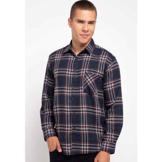 kemeja flanel pria Carvil original ic110