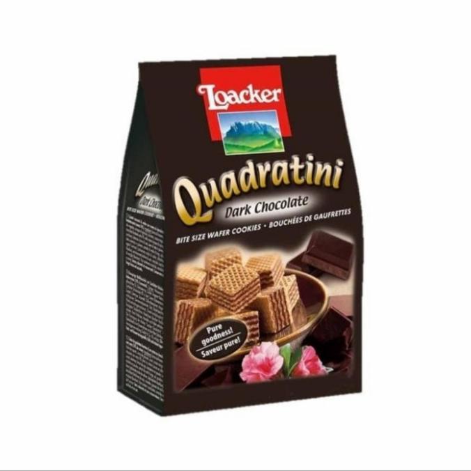 

/////] loacker quadratini dark chocolate 125gr