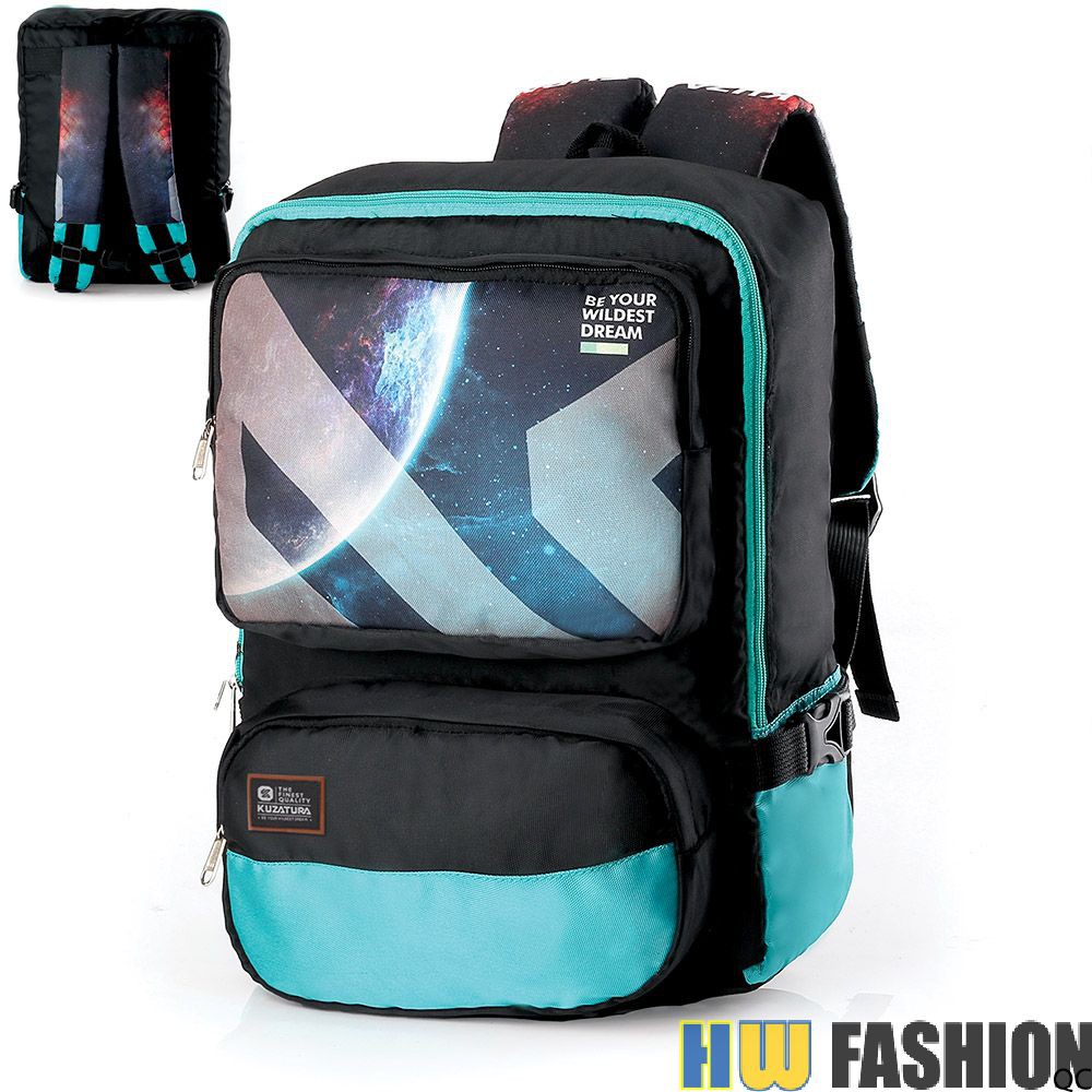 Kuzatura - KZR 779 Tas Ransel Pria Hitam murah original cibaduyut keren