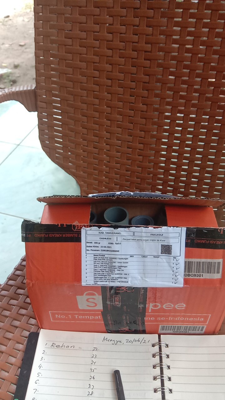 Sock 1 Inch Pvc Sunrise / Sambungan Sock Pvc 1 Inch Sambungan Pipa