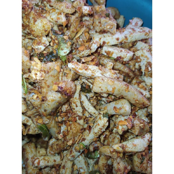 Basreng Bumbu Pedas Basah/Cikruh Jeruk Purut Khas @serbaserbi.jajanan | Basreng Sultan-2