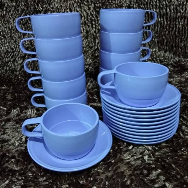 PIRING/ CANGKIR SET HOYA/1LUSIN