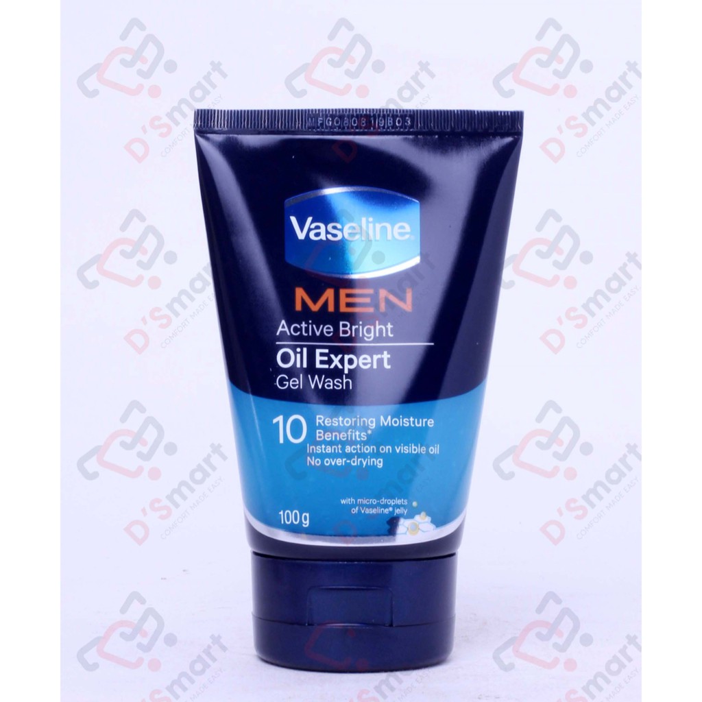 Vaseline Men Oil Expert Gel Wash 100gr