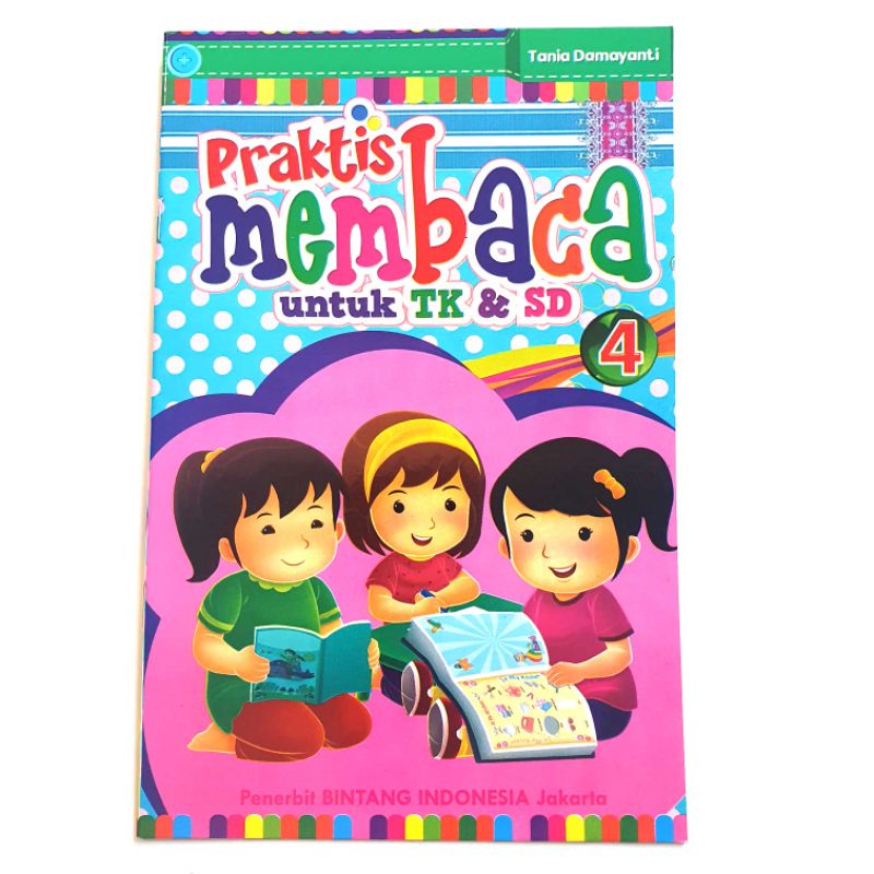 BUKU TK/SD PRAKTIS MEMBACA 1,2,3,4 (per jilid/paket