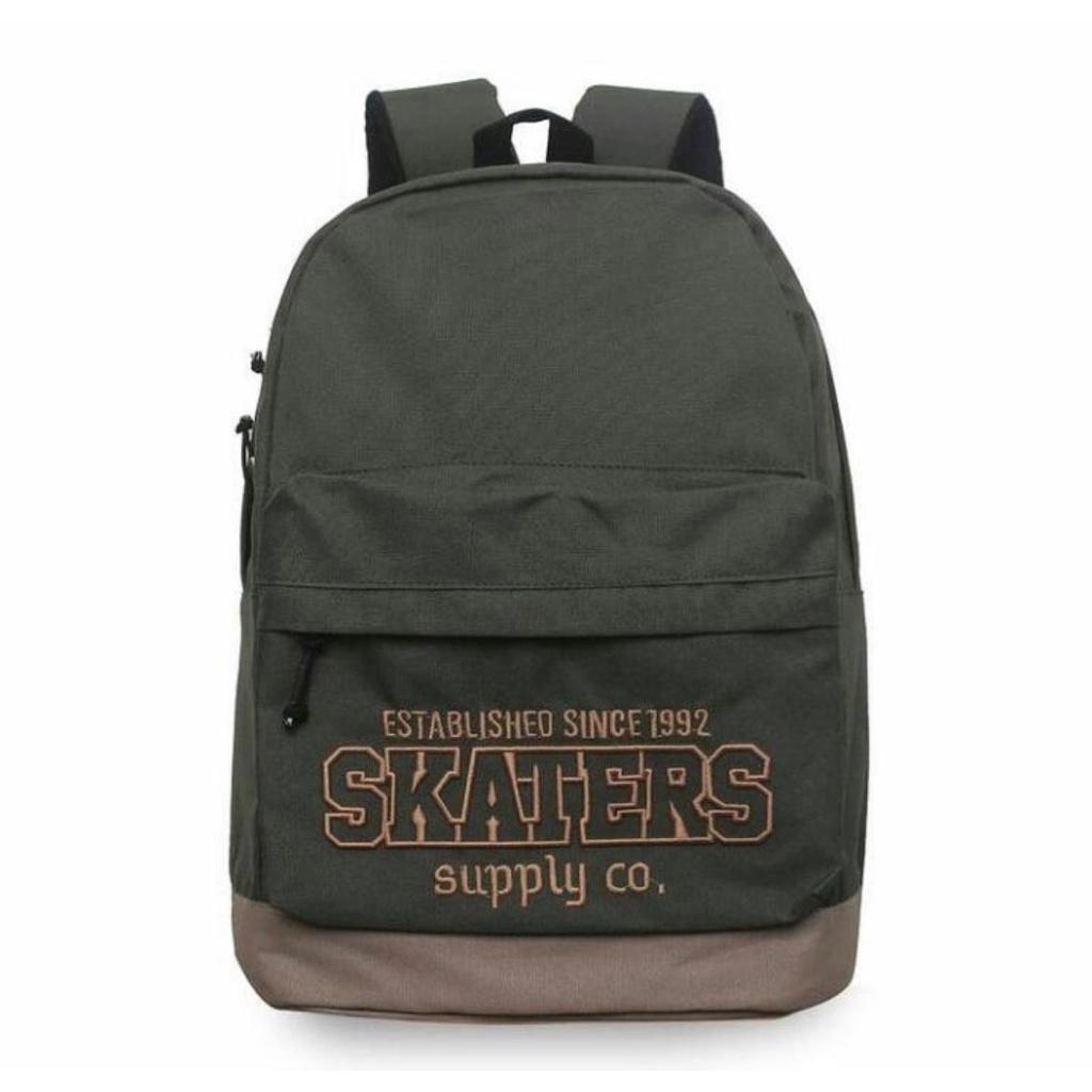 TAS RANSEL SKATERS TG002 HIJAU OLIVE CREM