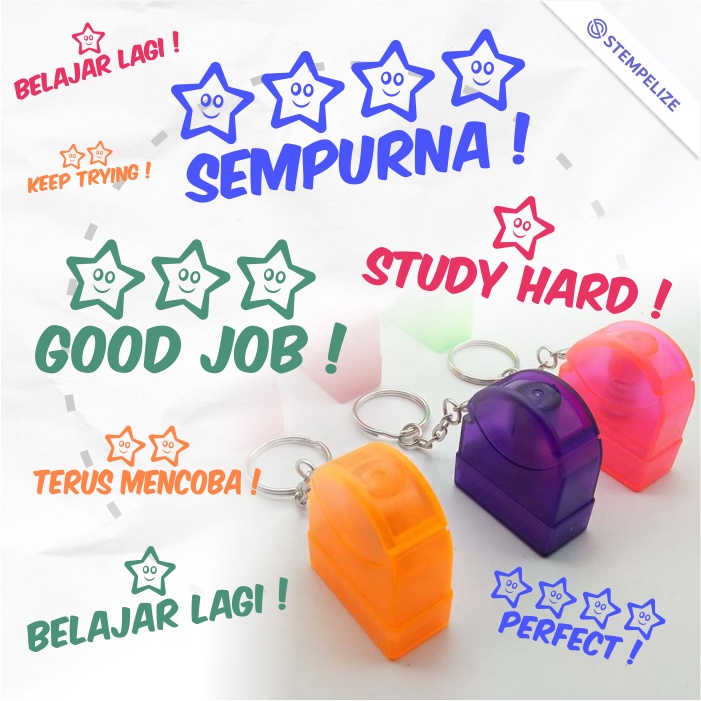

Stempel Bintang Nilai Paud TK SD Mini
