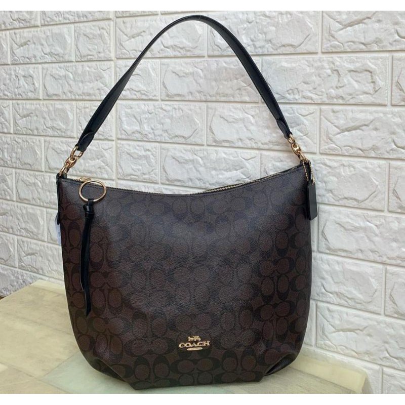 coach Skylar hobo brown signature original