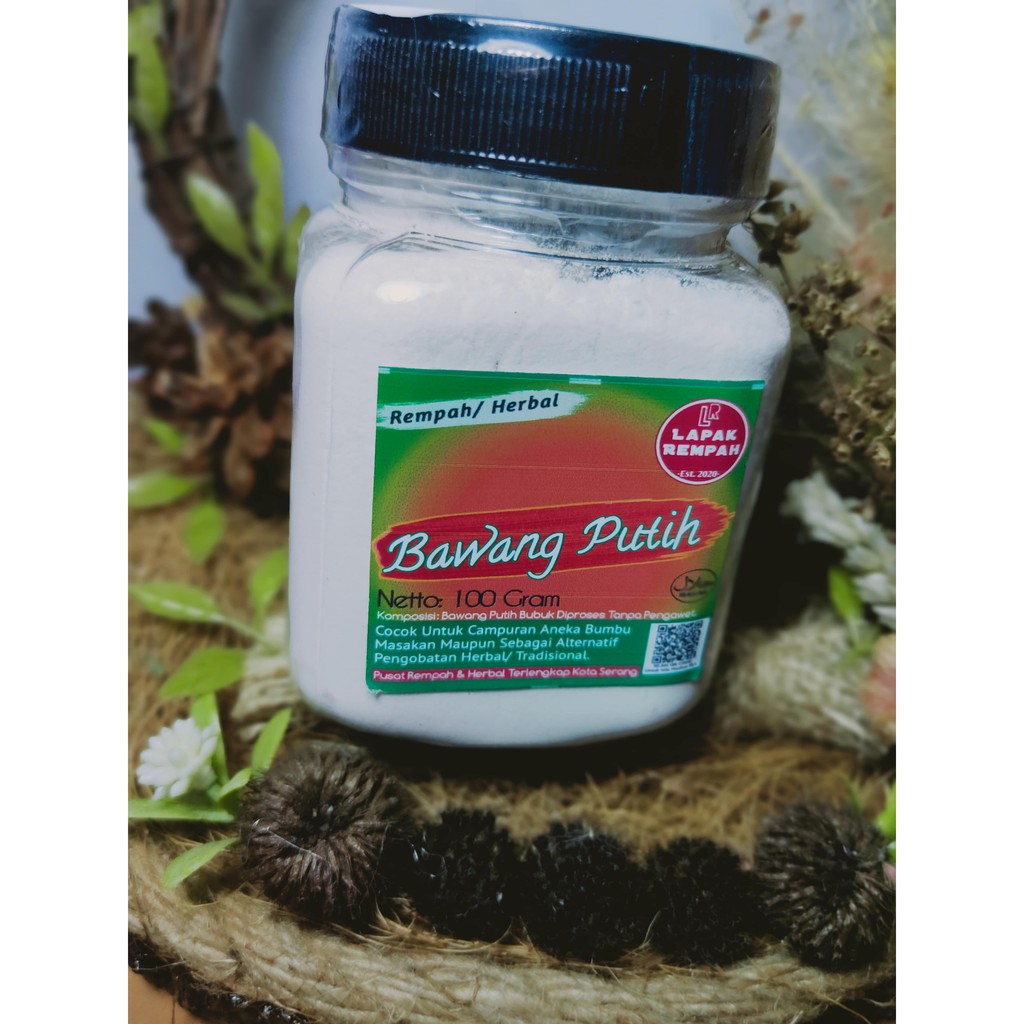 

BAWANG PUTIH BUBUK KEMASAN BOTOL 100GR