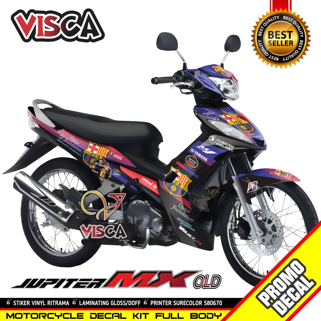 Decal Jupiter Mx Old Full Body Stiker Jupiter Mx Old Variasi Full Body Dekal Jupiter Mx Old Striping