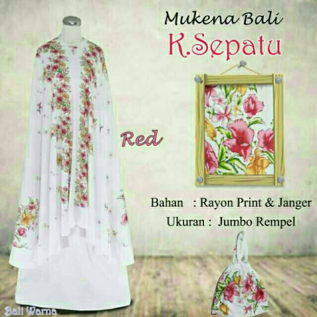 Mukena Bali Jumbo Rempel