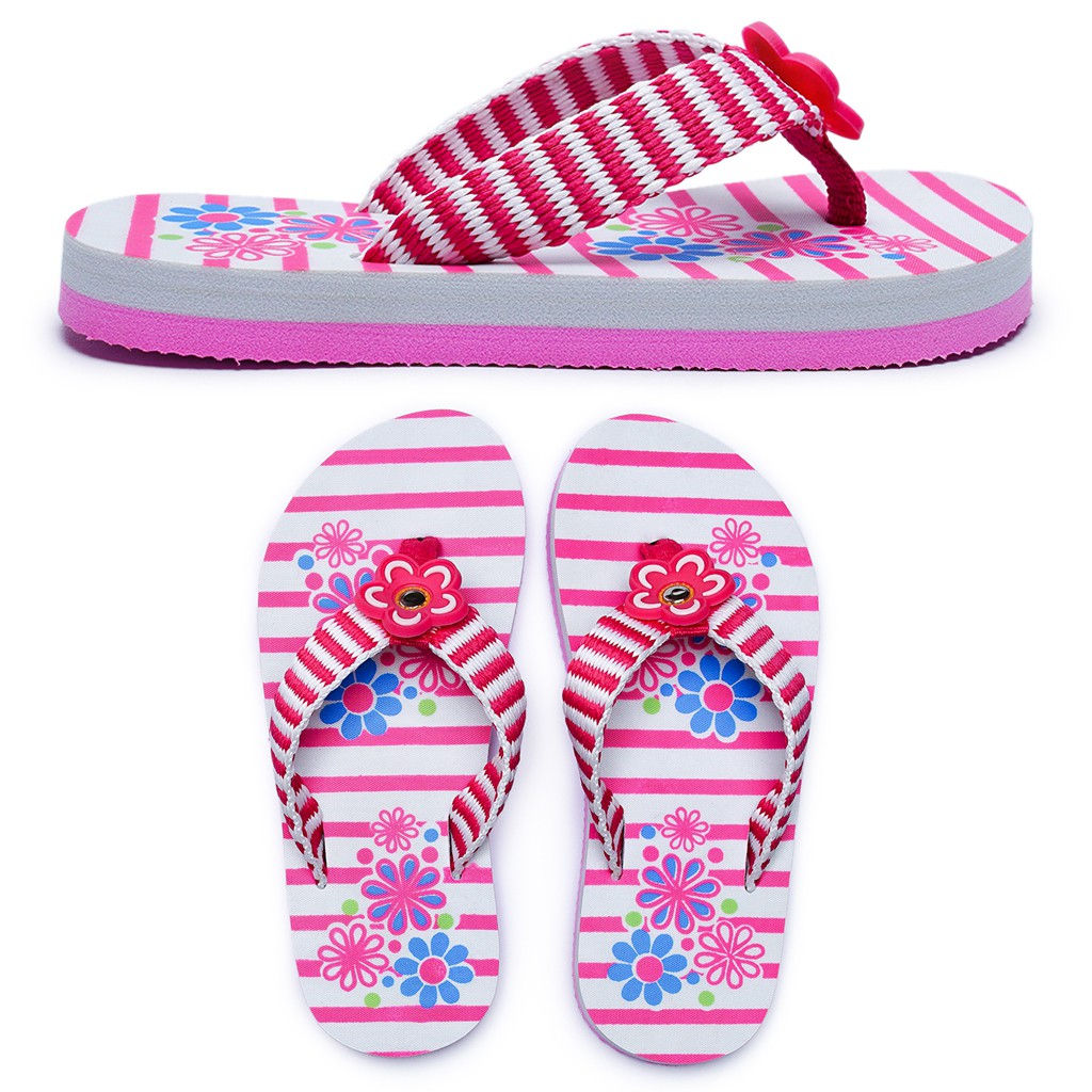 DNOIR Sandal Anak Perempuan FLOWER size 25 - 30