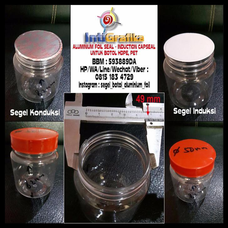 

Promo Spesial - Segel Konduksi Botol Sambel 5Cm