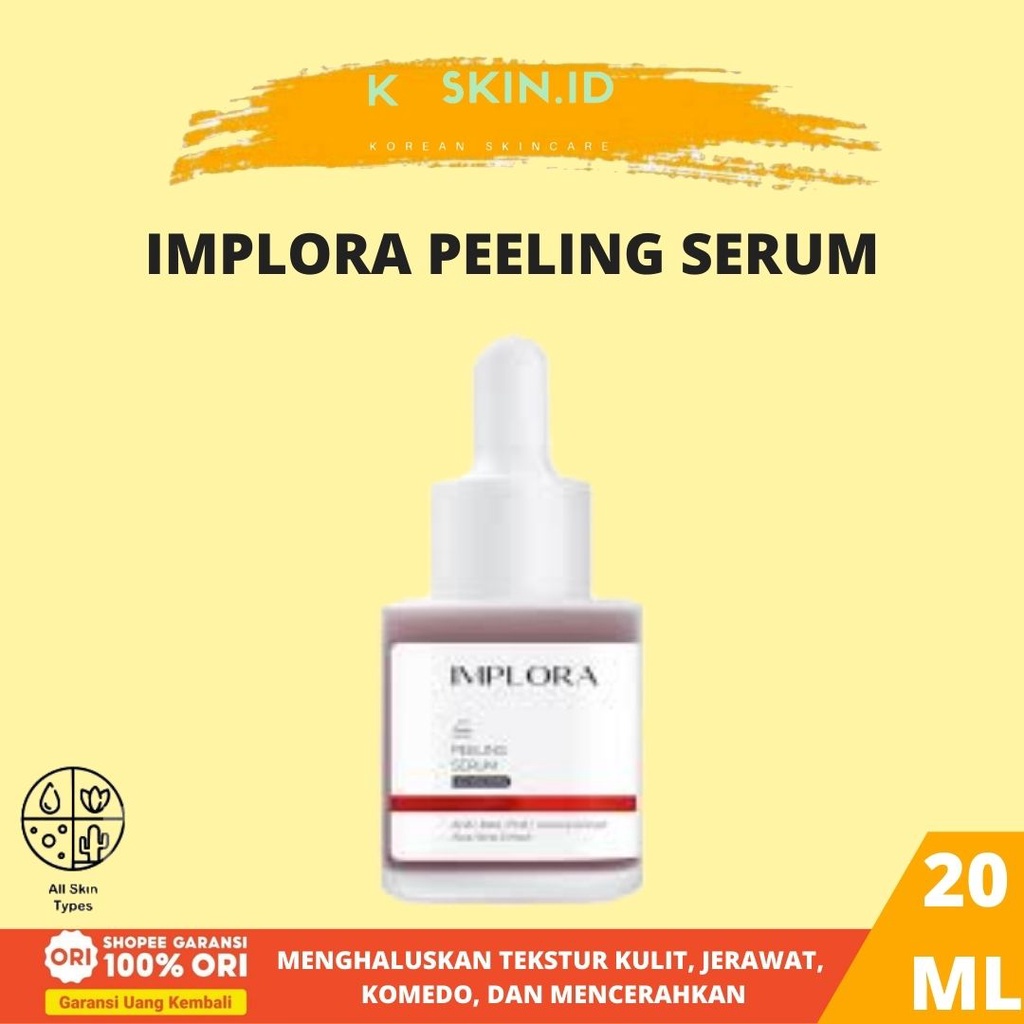 Jual IMPLORA Peeling Serum / Implora Bpom / Implora Ori / Serum Implora ...