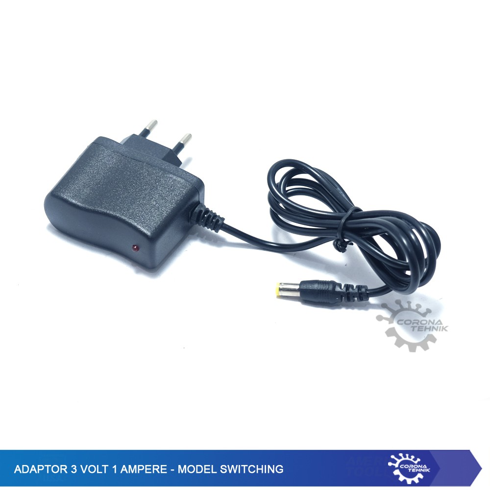 Adaptor 3 Volt 1 Ampere - Model Switching