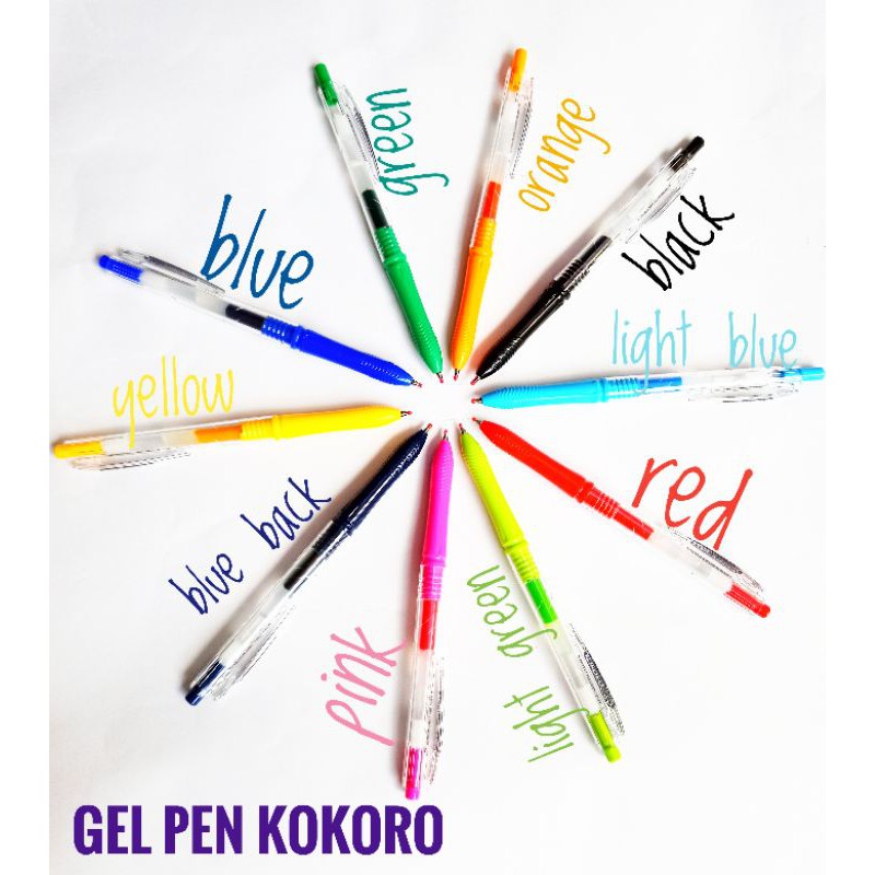 

Bolpoin pen gel Kokoro