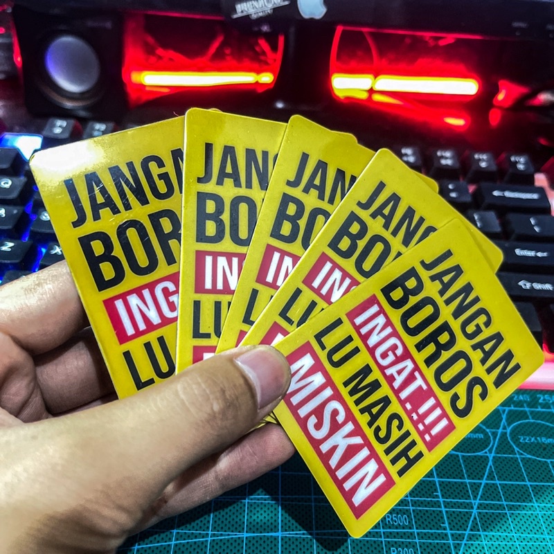 kartu UNIK - KARTU Jimat anti Hidup Boros PVC Card Penjaga Dompet Kamu 100% work - HADIAH TAMBAHAN