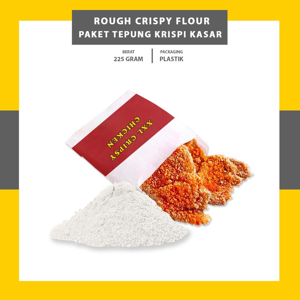 

PAKET TEPUNG SHIHLIN ORIGINAL 225GR - XL CRISPY CHICKEN TAIWAN - TEPUNG KRISPI HALAL TEPUNG KRISPY
