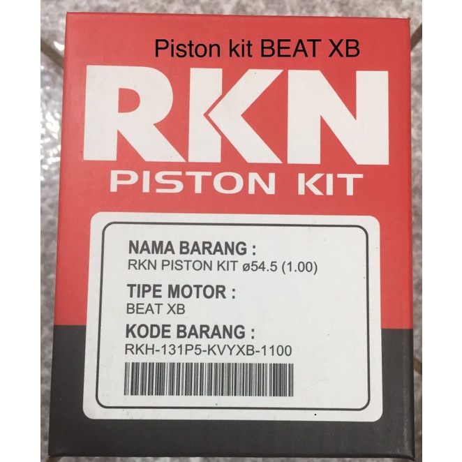 PISTON KIT RKN BEAT XB 54,5(100)