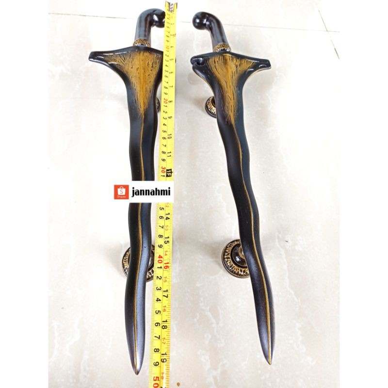 handle pintu keris 50cm berkualitas