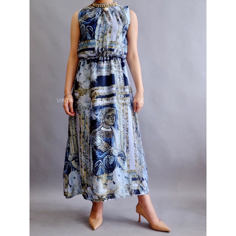 vintage - dress maxi