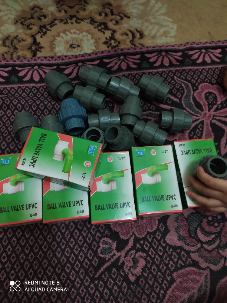 Ballvalve Pvc Igm Putih 1/2