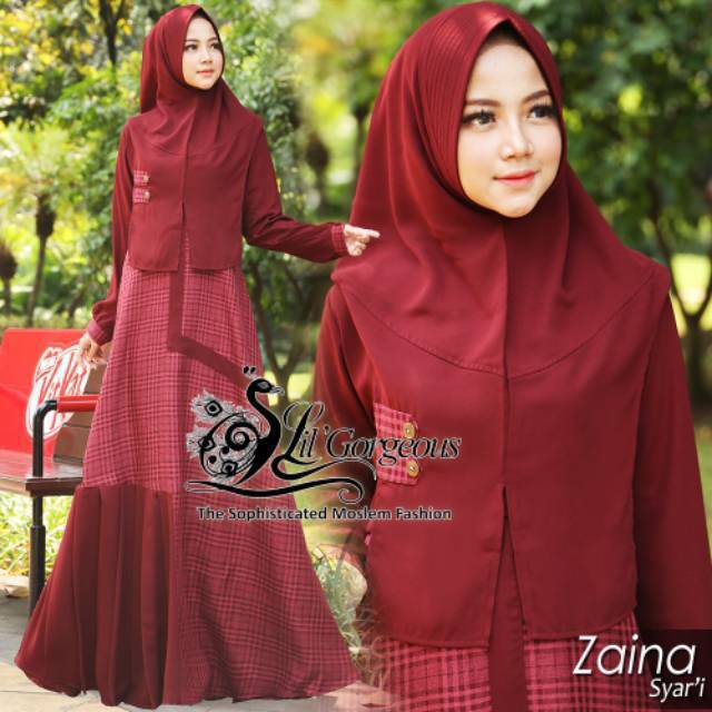 GAMIS SYARI ZAINA SET HODIE by LIL GORGEOUS