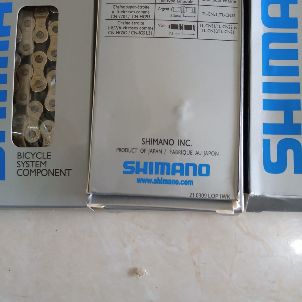 Rantai Shimano ig5 ig 51 untuk 5 6 7 8 Claris Speed S Rante Chain 116 Links Link L