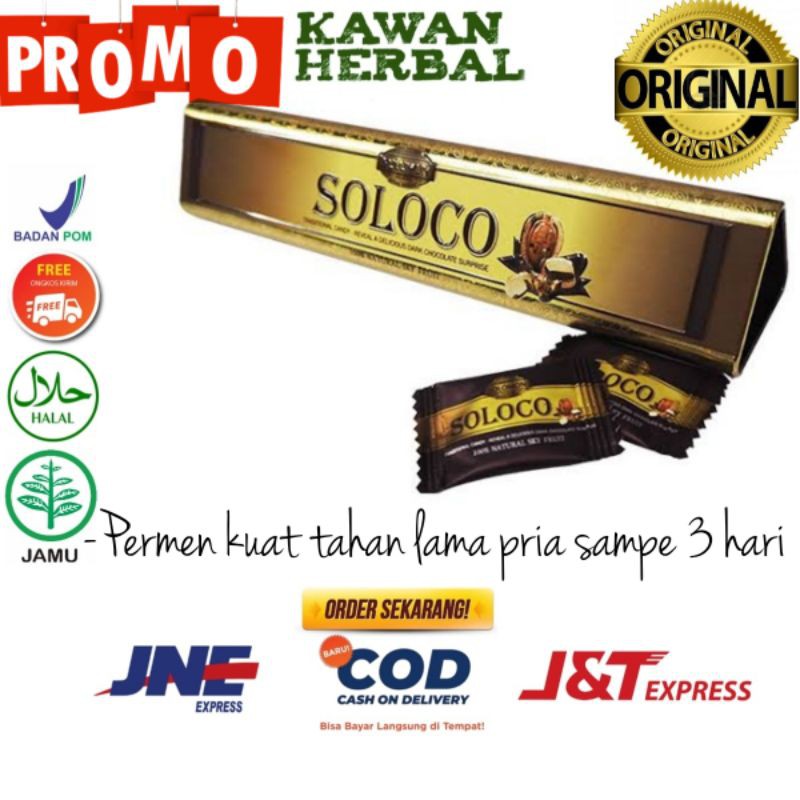 Permen Soloco  Original-Soloco Asli Au Australia Obat Kuat Pria 100% Ampuh