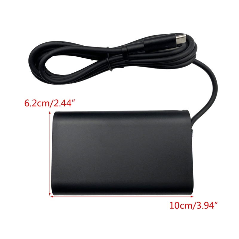 Zzz Adapter Charger Laptop 65W watt USB Tipe C DE65W-PD Untuk XPS12 XPS13 9350 9250 9360 7370 HA65NM170 LA65NM170