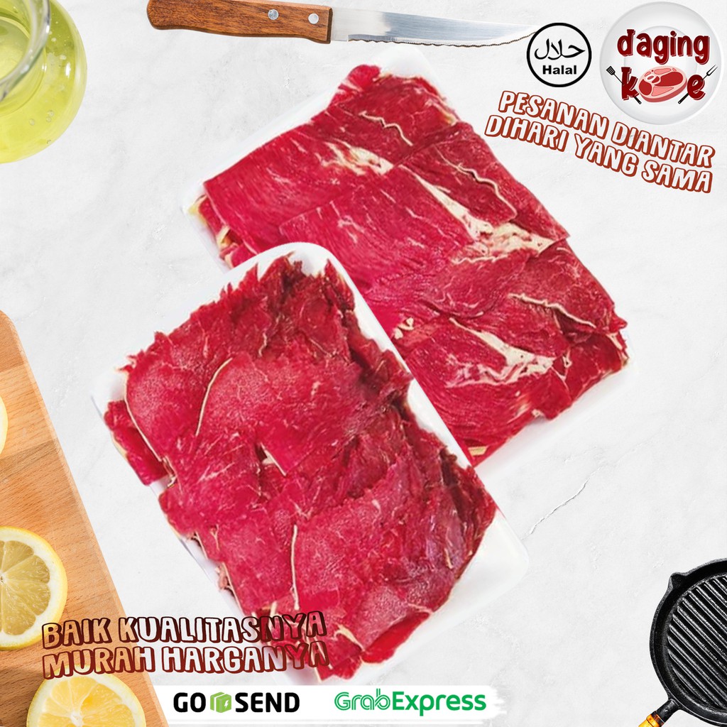 

BEEF SLICE SUKIYAKI / YAKINIKU AUS 1 KG DK178