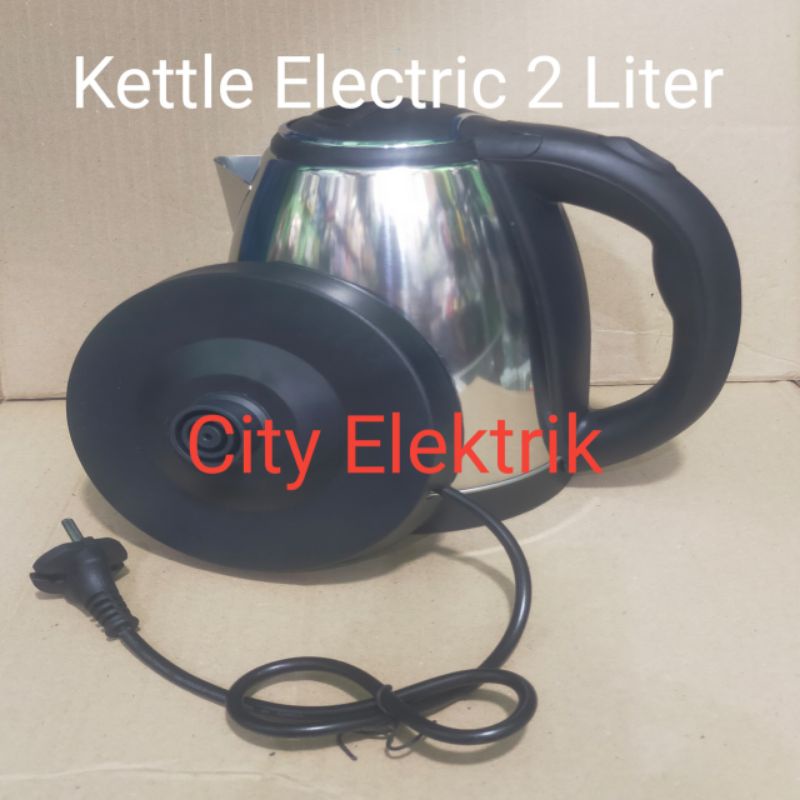 Teko Listrik 2L / Pemanas Air / Kettle Elektrik Kapasitas 2 Liter