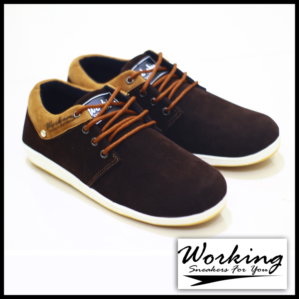 Sepatu Pria Kasual Kerja Working S-02