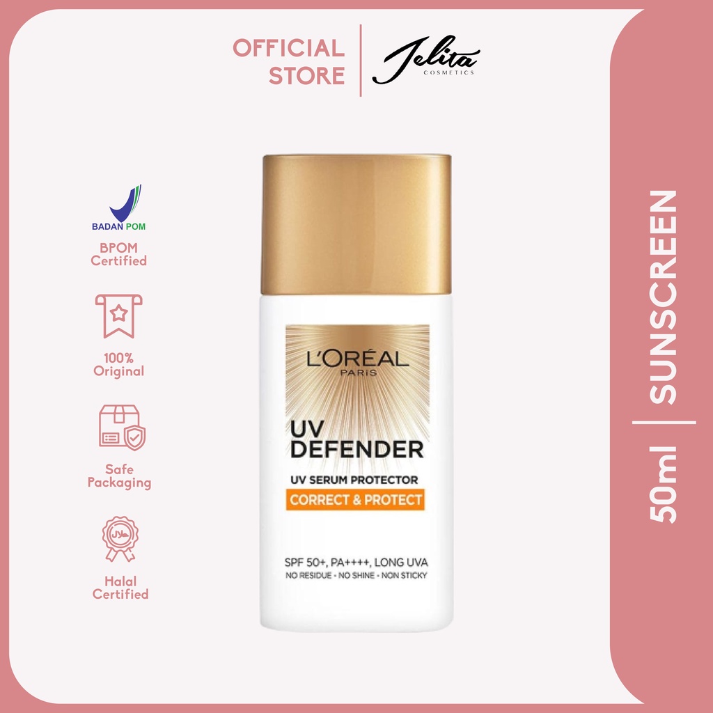 L'Oreal UV Defender Serum Protector Correct &amp; Protect