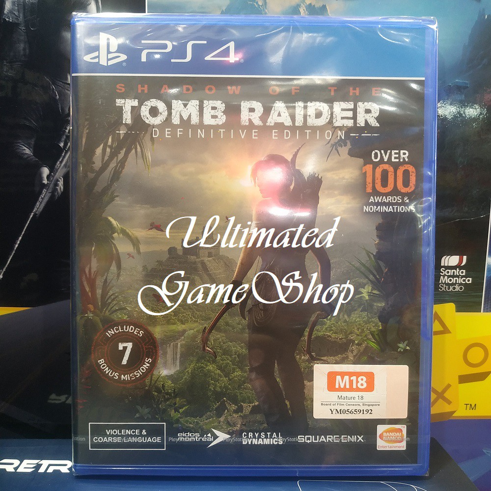 Shadow Of The Tomb Raider Definitive Edition Ps4 Shopee Indonesia