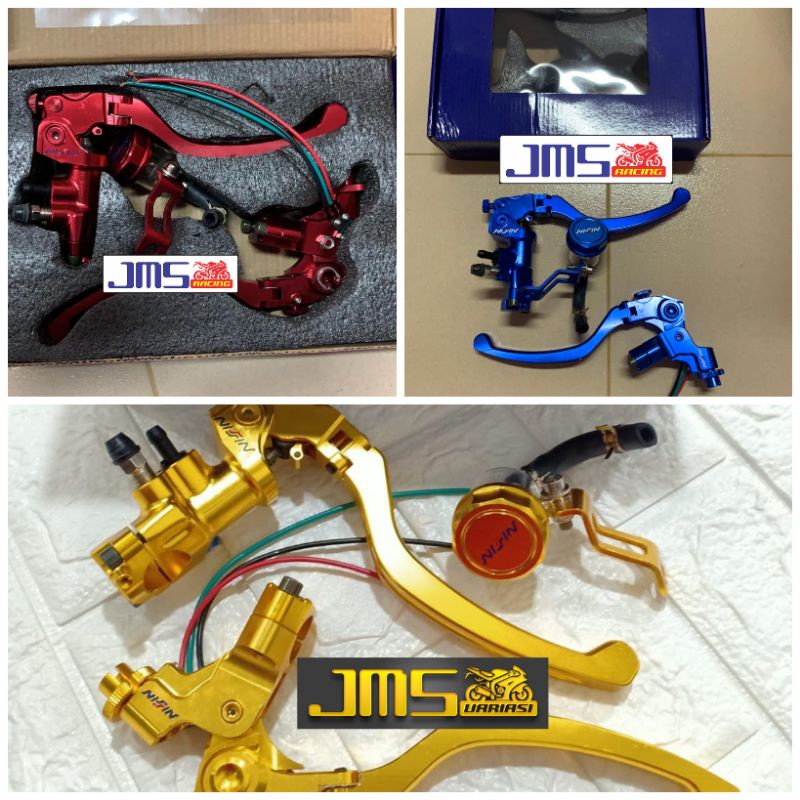 master rem nisin full warna cnc universal Mio beat Scoopy Vega jupiter MX aerox Vixion cb cbr R15 ninja gsx vario125/150