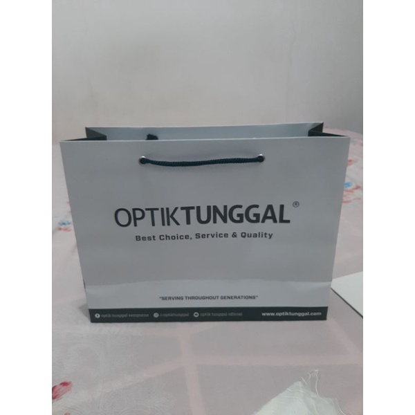 

paperbag tas kertas optik tunggal